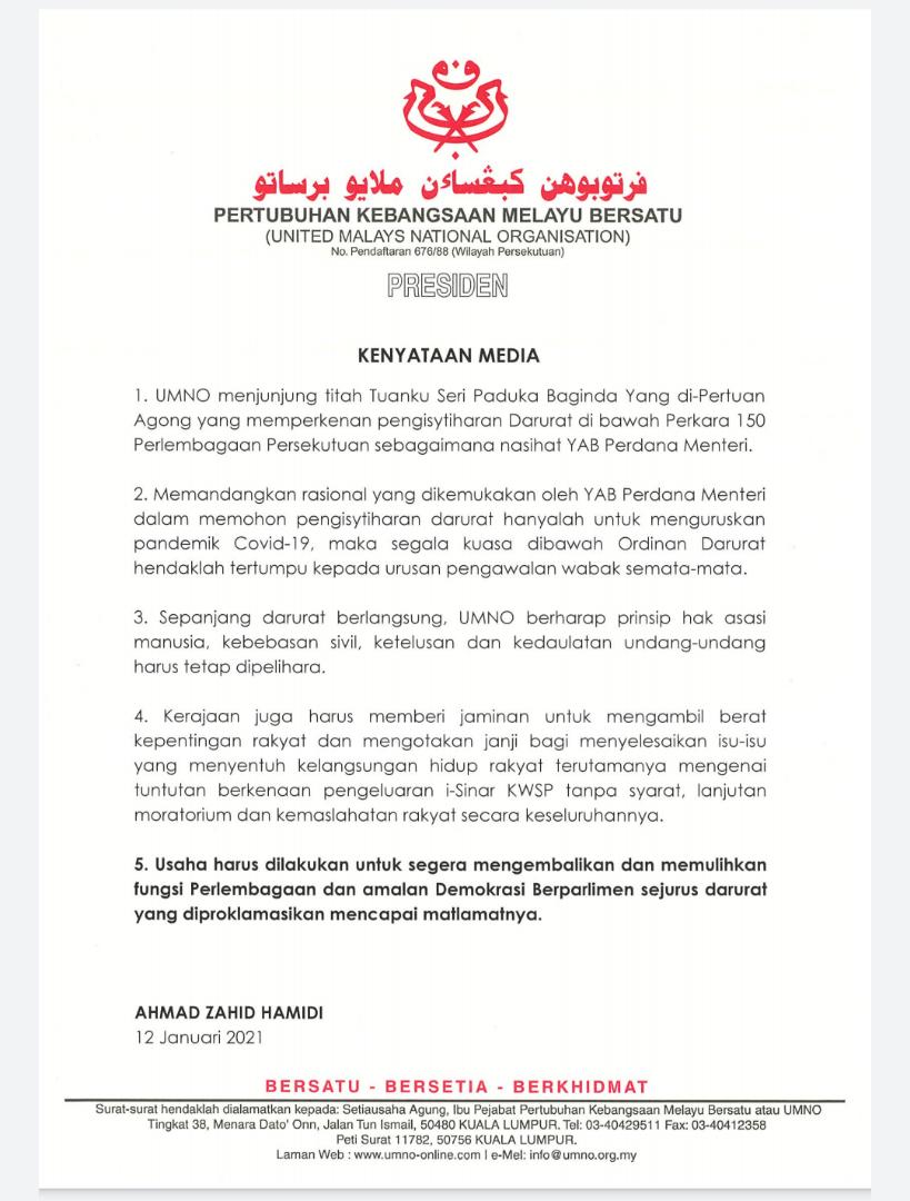 Kdn Urged To Halt Publisher S Printing Permit Umno