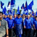 Lautan Biru Iringi Calon BN DUN Tanjung Bidara